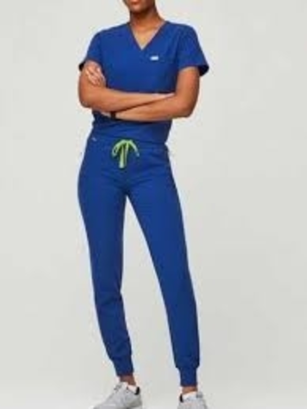 FIGS Scrub Pants Zamora Jogger Pants Electric Blue 2.0 Extra Small Nurse Doctor